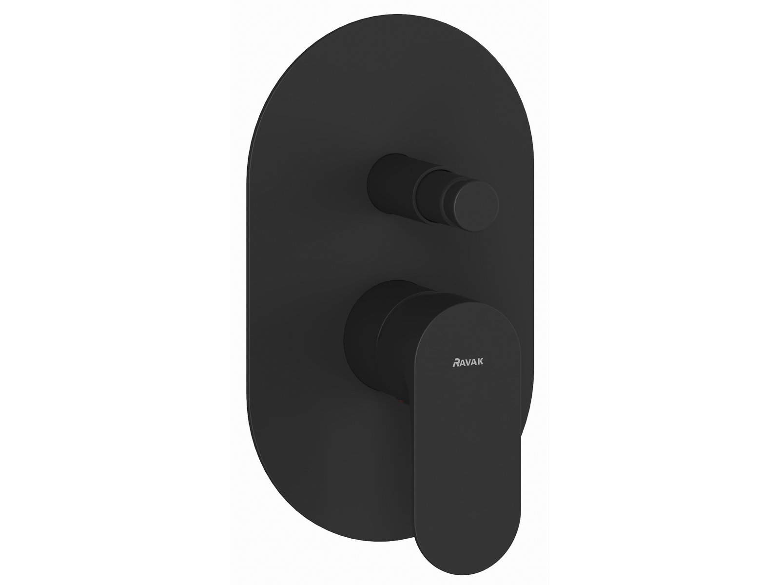 Ravak Eleganta vanová baterie pod omítku černá X070298