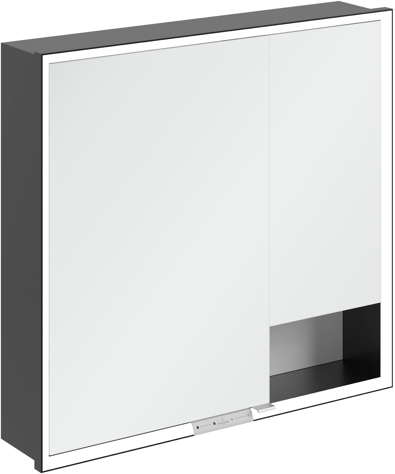 Villeroy & Boch My View+ skříňka 80x16.8x75 cm se zrcadlem bílá B48280VF