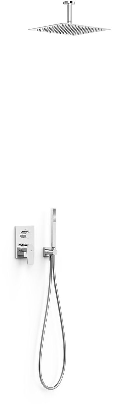 Tres Project sprchová sada pod omítku s dešťovou sprchou chrom 21128003