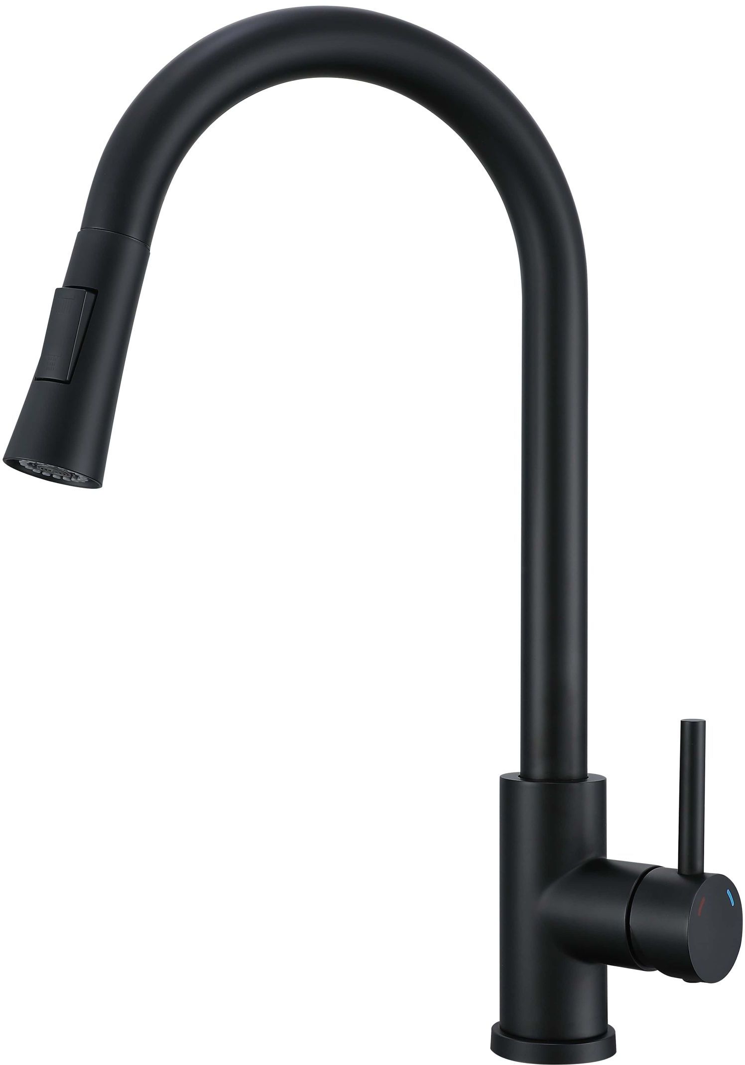 Ruvetti Edera kuchyňská baterie stojící černá 1003MB