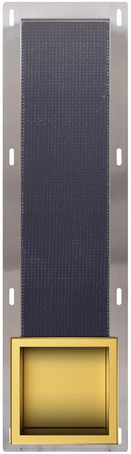 Balneo Wall Box Paper 3 zápustná polička 72 cm zlatá B0301030303-1