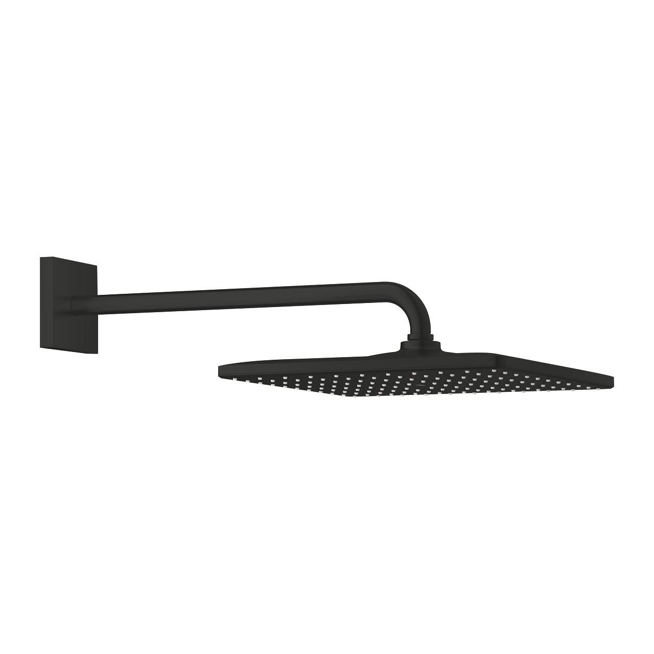 Grohe Rainshower Mono hlavová sprchá s ramenem 31x31 cm čtvercový černá 265642430