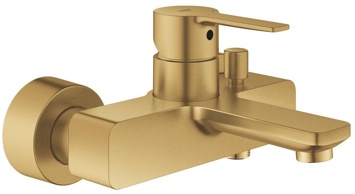 Grohe Lineare vanová baterie na stěnu Brushed Cool Sunrise 33849GN1