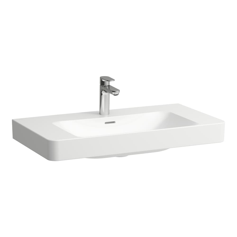 Laufen Pro X umyvadlo 85x46.5 cm obdélníkový klasický-nábytkový bílá H816867A001041