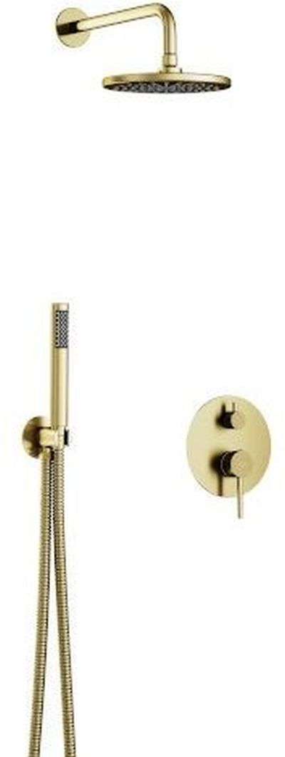 Besco Decco sprchová sada pod omítku zlatá BP-DII-ZS