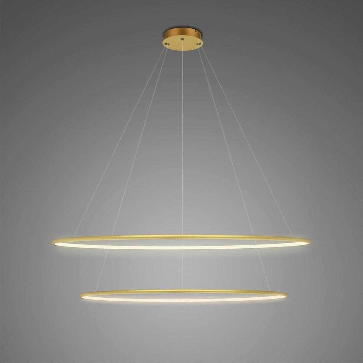 Altavola Design Ledowe Okręgi závěsné svítidlo 2x W zlatá LA074/P_100_in_4k_gold_Dali