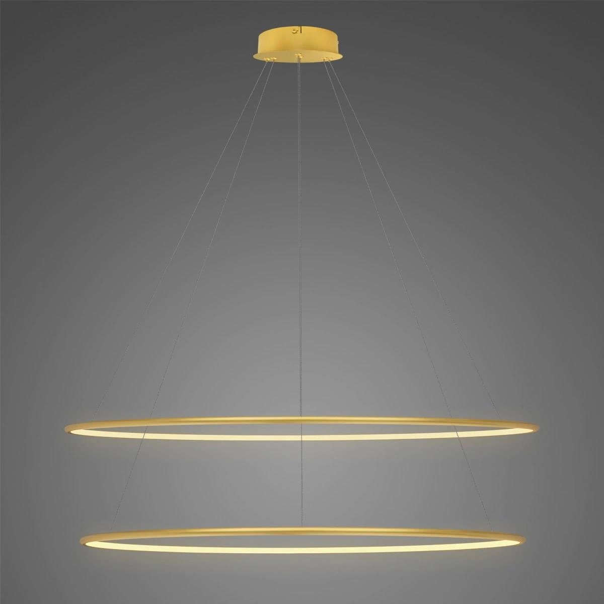 Altavola Design Ledowe Okręgi závěsné svítidlo 2x W zlatá LA074/P_120_in_3k_gold_Dali