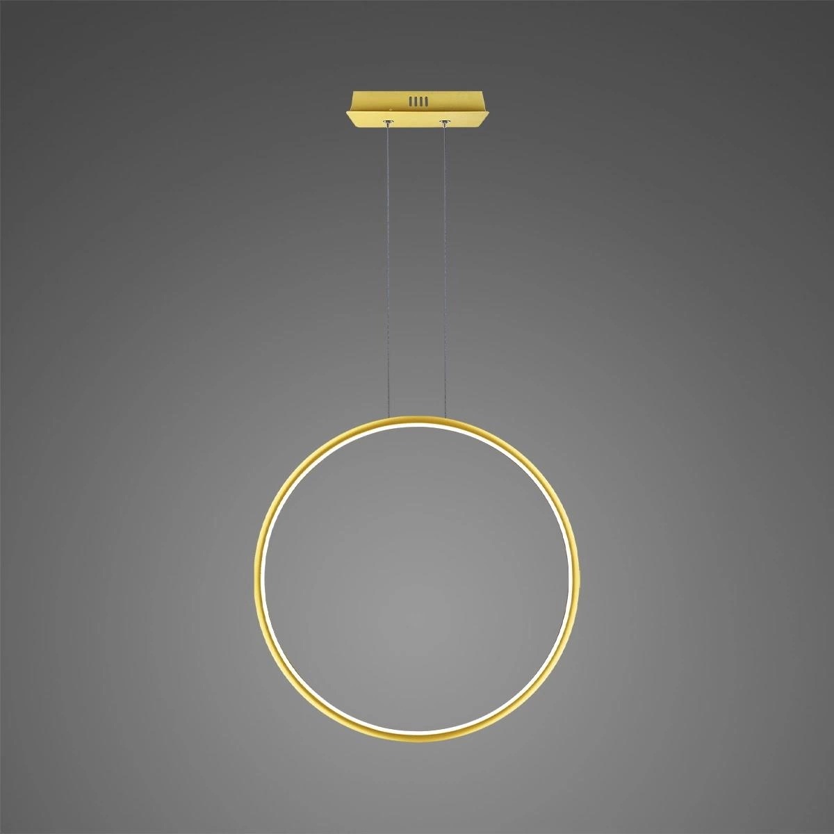 Altavola Design Ledowe Okręgi závěsné svítidlo 1x23 W zlatá LA073/X_60_in_4k_gold_dimm