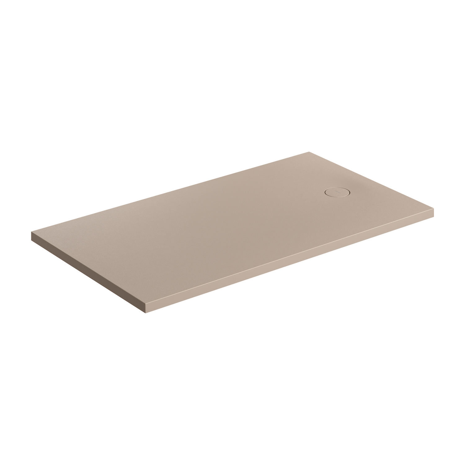 Omnires Aquarock obdélníková sprchová vanička + mřížka 160x90 cm béžová AQUAROCK90-160DB