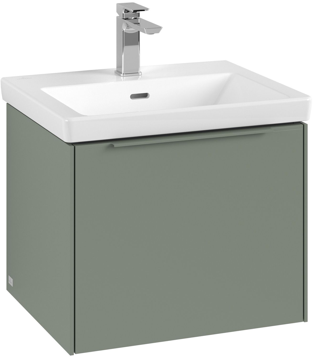 Villeroy & Boch Subway 3.0 skříňka 52.3x44.8x42.9 cm pod umyvadlo závěsná zelená C579L2AF