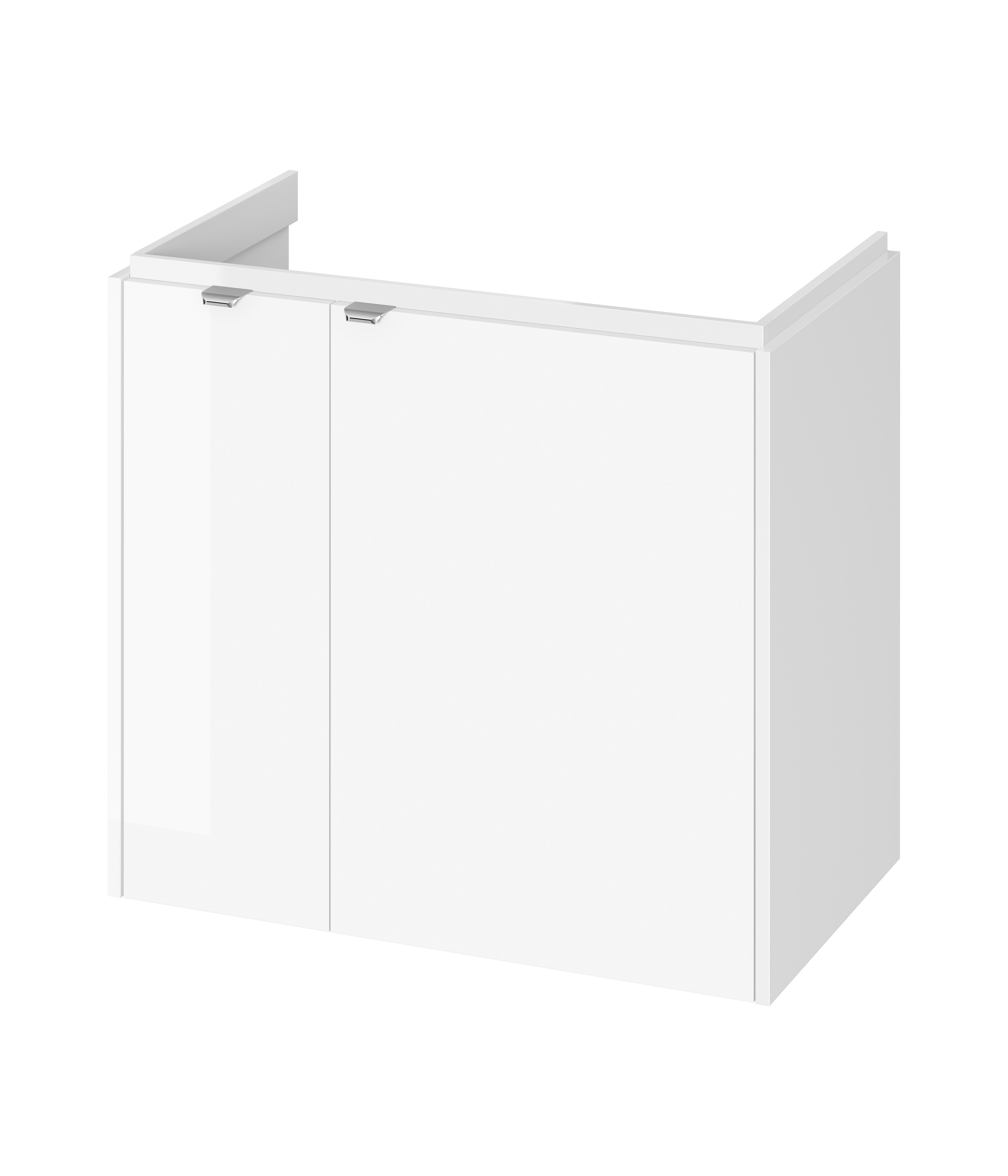 Cersanit Ovida skříňka 79.4x45x70 cm pod umyvadlo závěsná bílá S1058-003