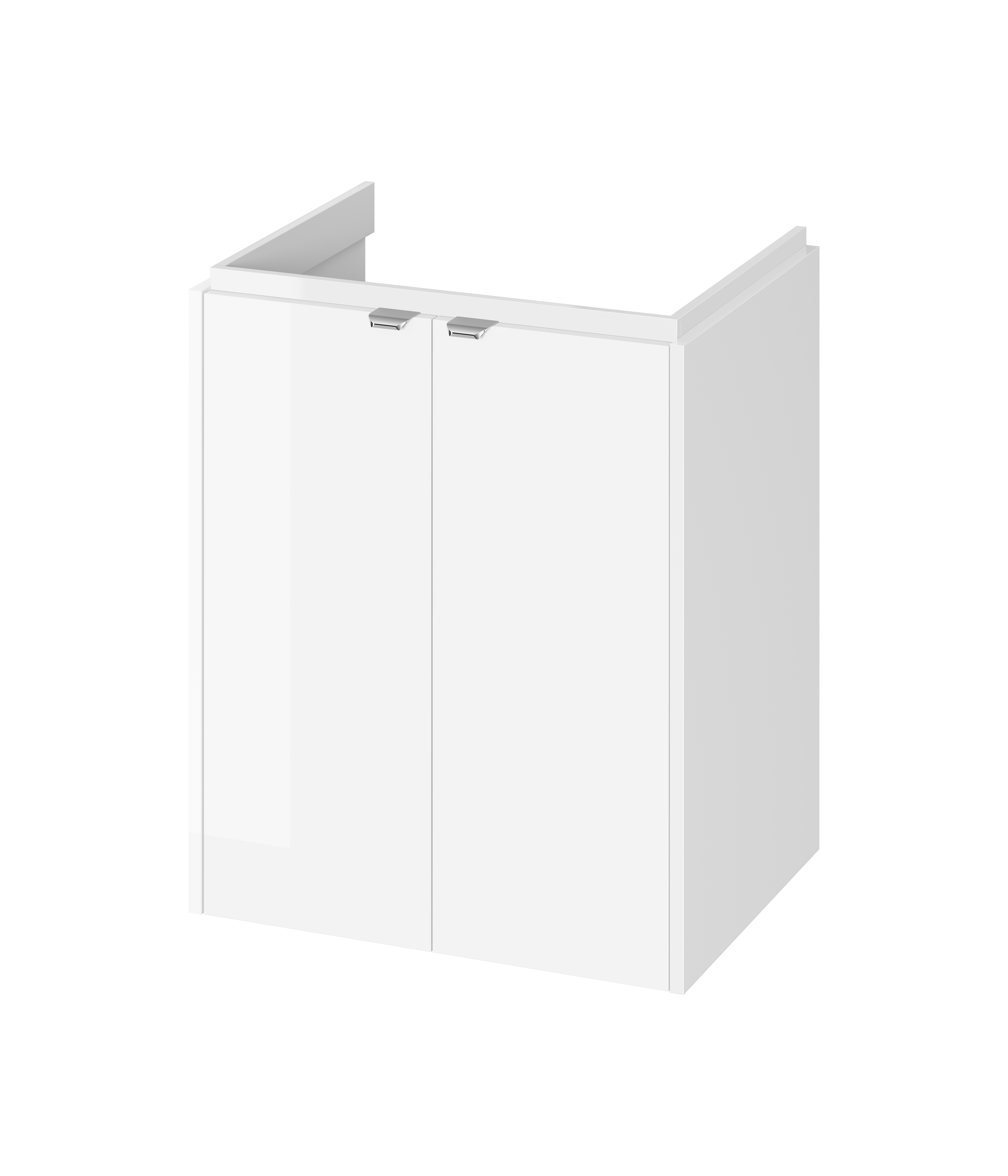 Cersanit Ovida skříňka 59.4x45x70 cm pod umyvadlo závěsná bílá S1058-002