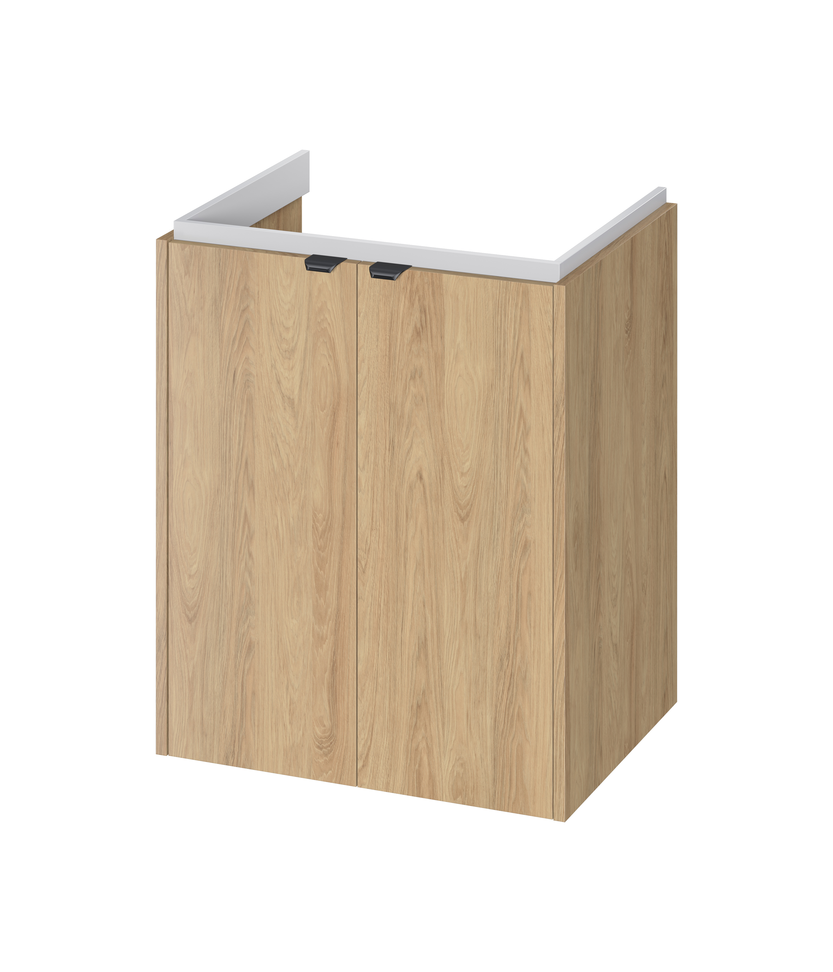 Cersanit Ovida skříňka 59.4x45x70 cm pod umyvadlo závěsná dub S1058-010