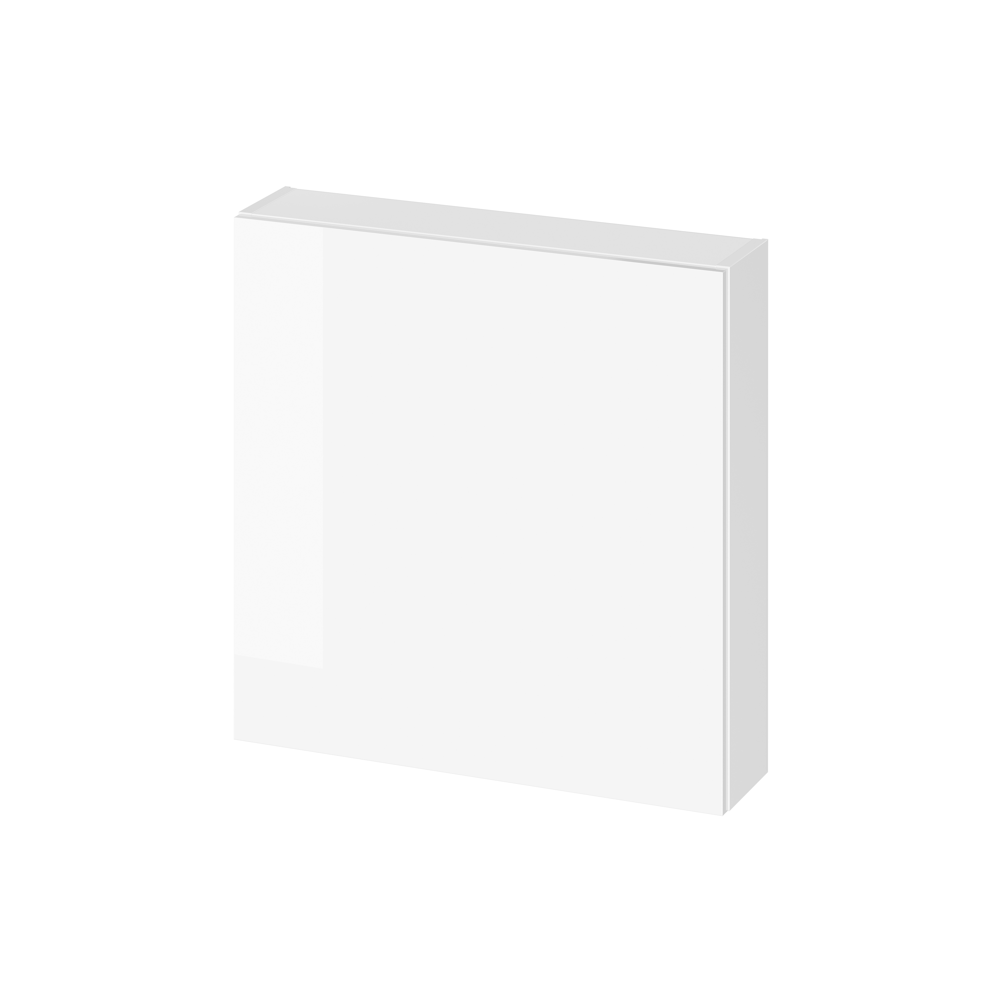 Cersanit Ovida skříňka 59.4x13.8x59.2 cm boční závěsná bílá S1058-006