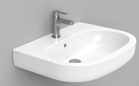Ceramica Dolomite Mirto umyvadlo 68x51 cm oválné klasický bílá lesk D461001