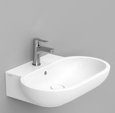 Ceramica Dolomite Mirto umyvadlo 65x46 cm oválné klasický bílá matný D461141