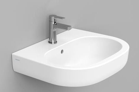 Ceramica Dolomite Mirto umyvadlo 60x48 cm oválné klasický bílá D461241