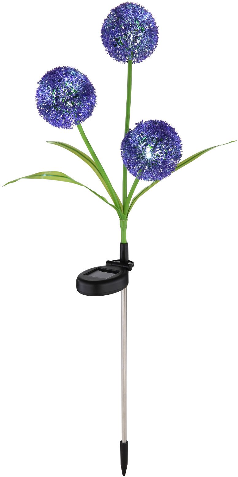 Globo Lighting Solar solární stojací lampa 1x0.06 W modrá 33599P
