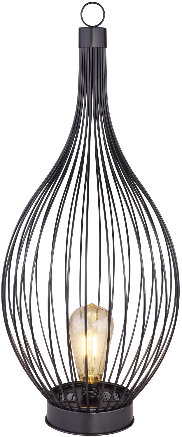 Globo Lighting Solar solární stojací lampa 1x0.06 W černá 33672