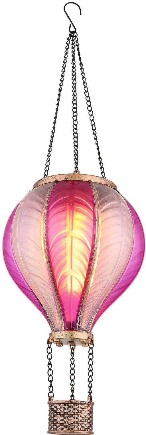 Globo Lighting Solar solární závěsné svítidlo x0.5 W růžová-satén 36136P