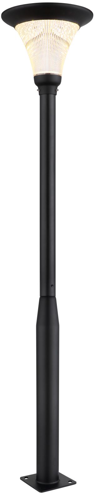 Globo Lighting Solar solární stojací lampa 1x8 W černá-šedá 36911