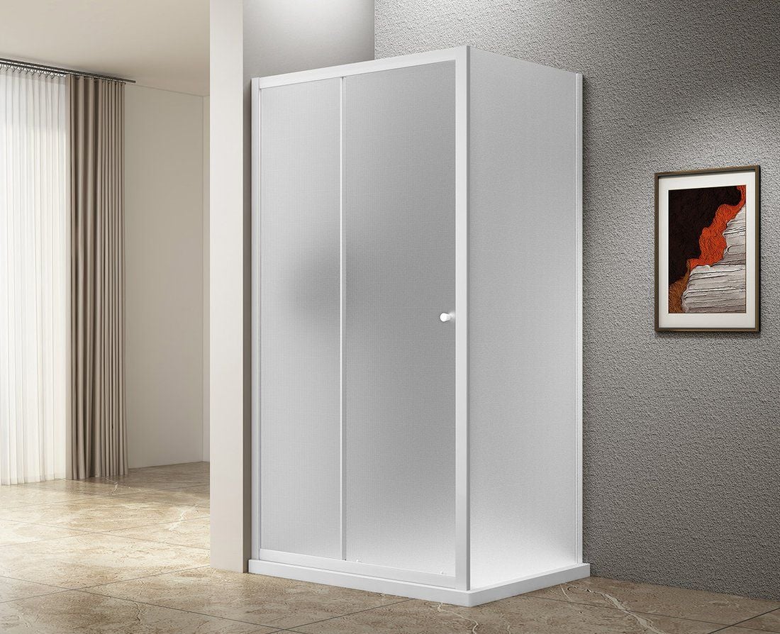 Aqualine UGGA sprchový kout 120x90 cm bílá / AWS120-02