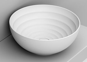 Ceramica Dolomite MOVE umyvadlo 44x44 cm kulatý na pult bílá D310741