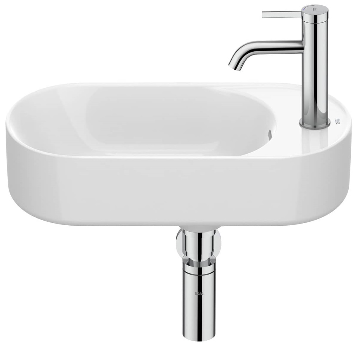 Roca Meridian umyvadlo 50x27.5 cm oválné klasický bílá A327740S00