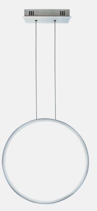Altavola Design Led Shape závěsné svítidlo 1x15 W stříbrná LA073/X_40_in_4k_silver_dimm
