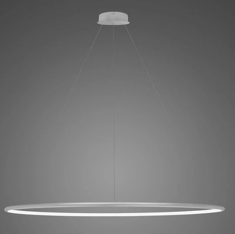 Altavola Design Led Shape závěsné svítidlo 1x57 W stříbrná LA073/P_150_in_4k_silver_dimm