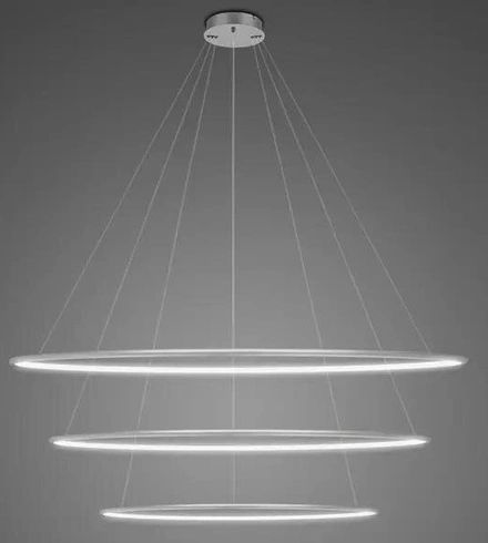 Altavola Design Led Shape závěsné svítidlo 1x113 W stříbrná LA075/P_120_in_4k_silver