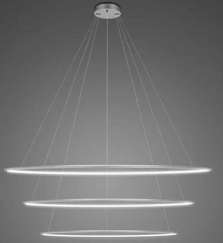 Altavola Design Led Shape závěsné svítidlo 1x139 W stříbrná LA075/P_150_in_4k_silver