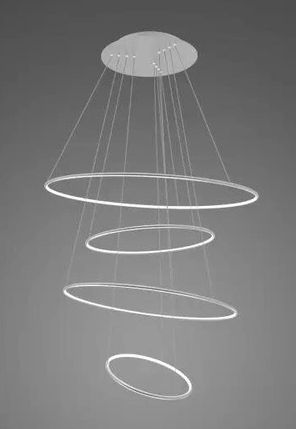Altavola Design Led Shape závěsné svítidlo 1x106 W stříbrná LA084/P_100_in_3k_silver
