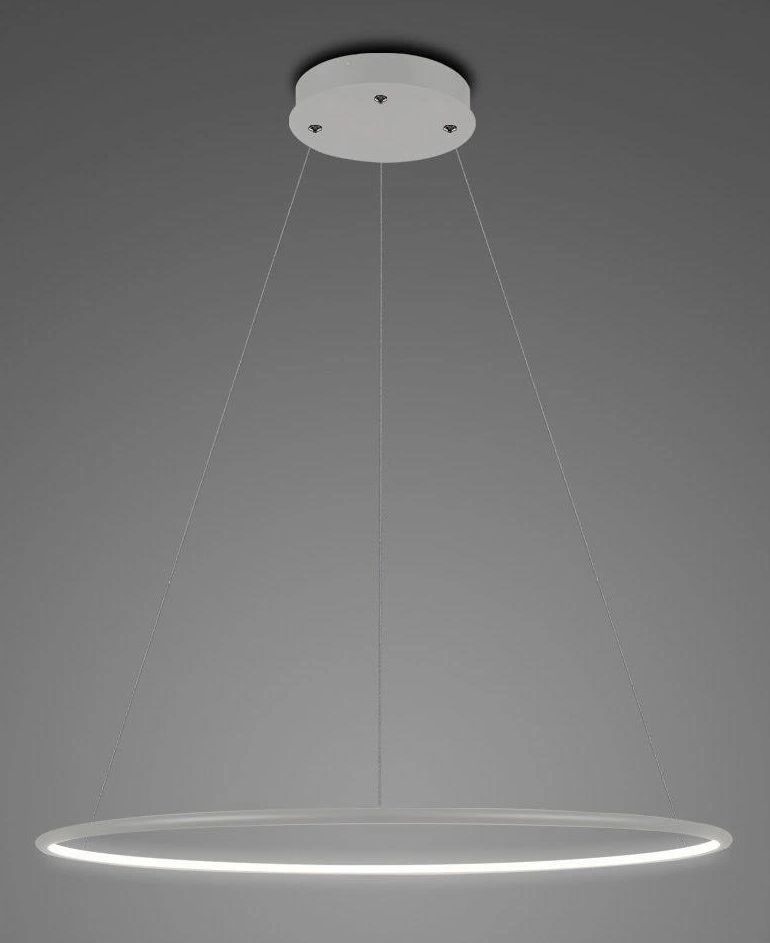 Altavola Design Led Shape závěsné svítidlo 1x15 W stříbrná LA073/P_40_in_4k_silver_dimm