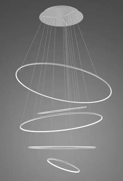 Altavola Design Led Shape závěsné svítidlo 1x192 W stříbrná LA085/P_150_in_3k_silver_dimm