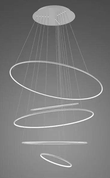 Altavola Design Led Shape závěsné svítidlo 1x192 W stříbrná LA085/P_150_in_3k_silver