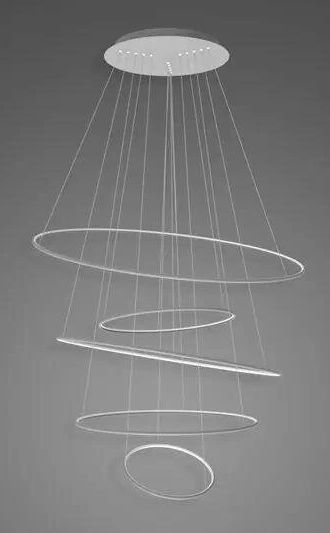 Altavola Design Led Shape závěsné svítidlo 1x151 W stříbrná LA085/P_120_in_3k_silver