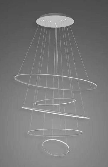 Altavola Design Led Shape závěsné svítidlo 1x151 W stříbrná LA085/P_120_in_4k_silver