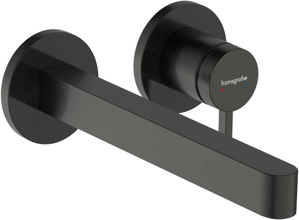 Hansgrohe Finoris umyvadlová baterie pod omítku chrom-černá 76050340