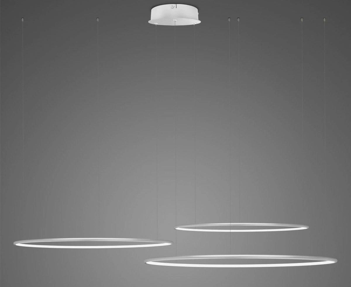 Altavola Design Led Shape závěsné svítidlo 1x68 W stříbrná LA075/CO3_80_in_4k_silver