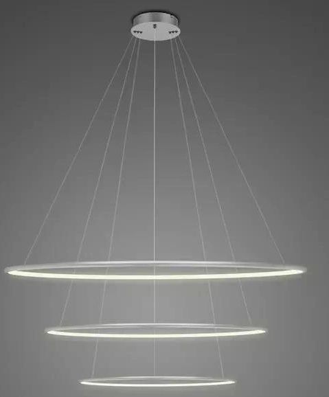 Altavola Design Led Shape závěsné svítidlo 1x68 W stříbrná LA075/P_80_in_3k_silver