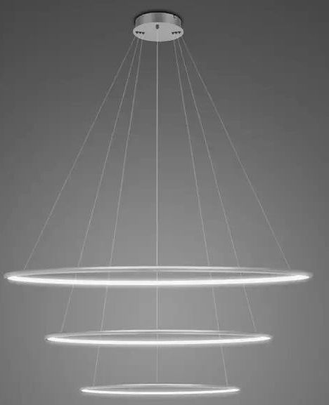 Altavola Design Led Shape závěsné svítidlo 1x68 W stříbrná LA075/P_80_in_4k_silver