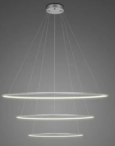 Altavola Design Led Shape závěsné svítidlo 1x68 W stříbrná LA075/P_80_in_4k_silver_dimm