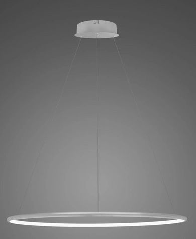 Altavola Design Led Shape závěsné svítidlo 1x23 W stříbrná LA073/P_80_in_4k_silver_Dali
