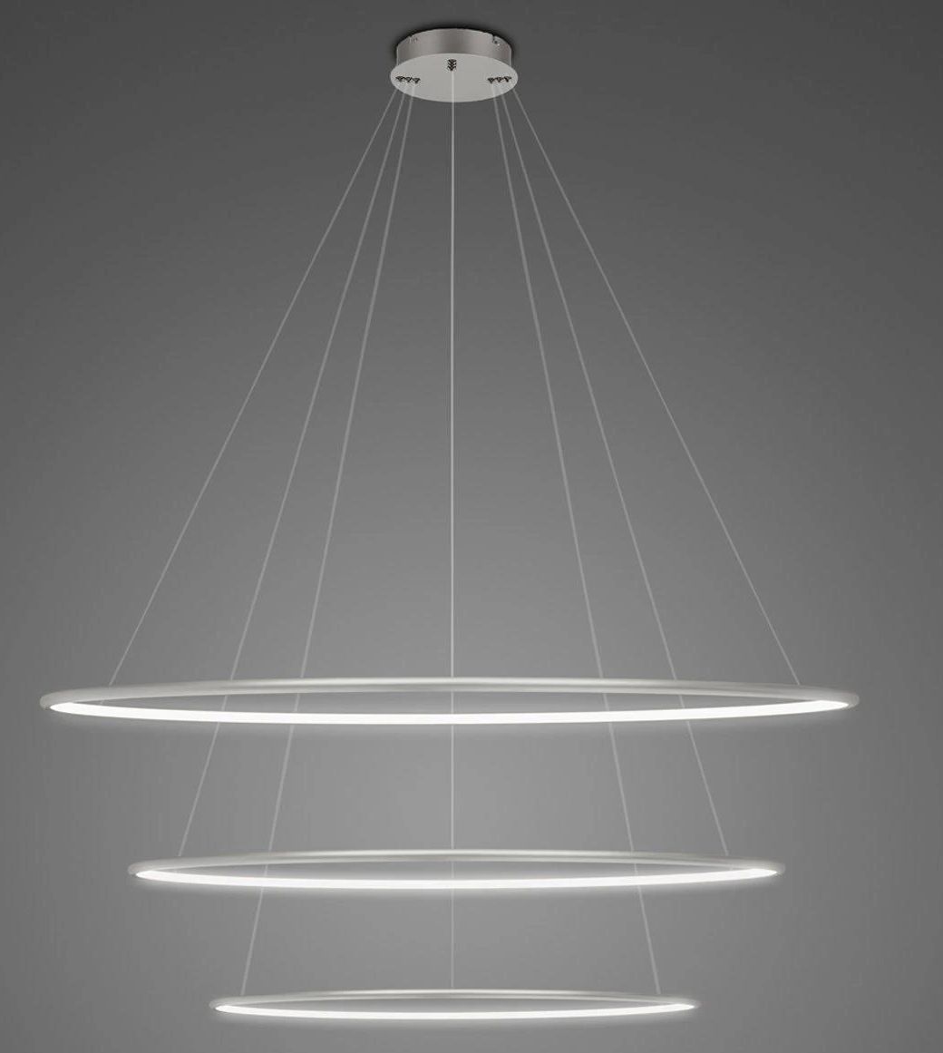 Altavola Design Led Shape závěsné svítidlo 1x139 W stříbrná LA075/P_100_in_4k_silver_Dali