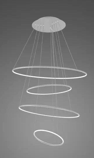 Altavola Design Led Shape závěsné svítidlo 1x106 W stříbrná LA084/P_100_in_4k_silver_Dali
