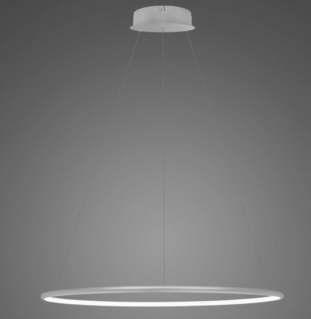 Altavola Design Led Shape závěsné svítidlo 1x60 W stříbrná LA073/P_60_in_4k_silver_Dali