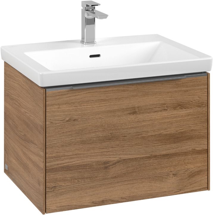 Villeroy & Boch Subway 3.0 skříňka 62.2x47.8x42.9 cm pod umyvadlo závěsná dub C575L0RH