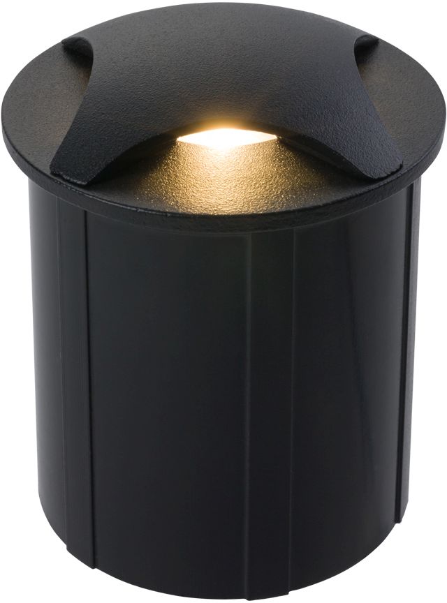 Nowodvorski Lighting Pat zapuštěná světla 1x3 W černá 8162