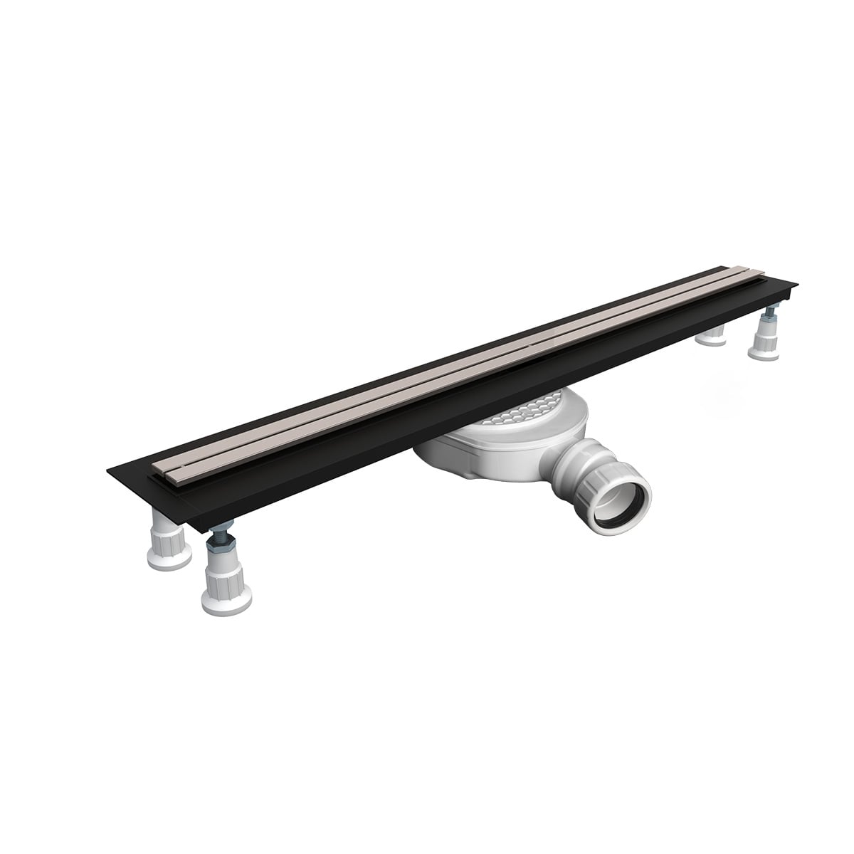 Sada kryt lineárního odtoku Oltens Langan Slim 30019910, rošt odtokového žlábku Oltens Langan Slim 30015300